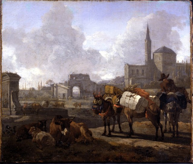 Classical Landscape by Willem Romeyn