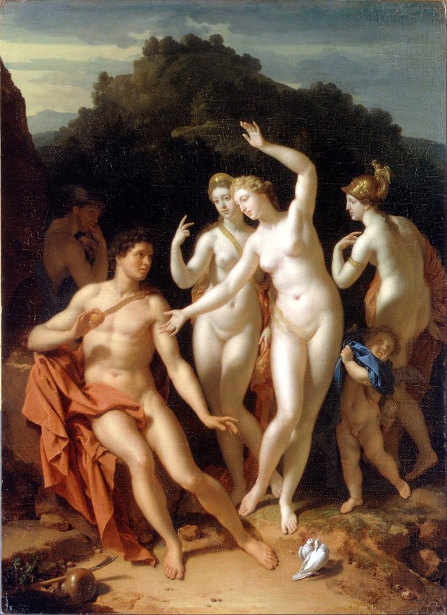 The Judgement of Paris by Adriaen van der Werff