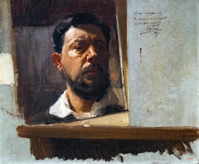 Self-portrait by Joaquín Sorolla