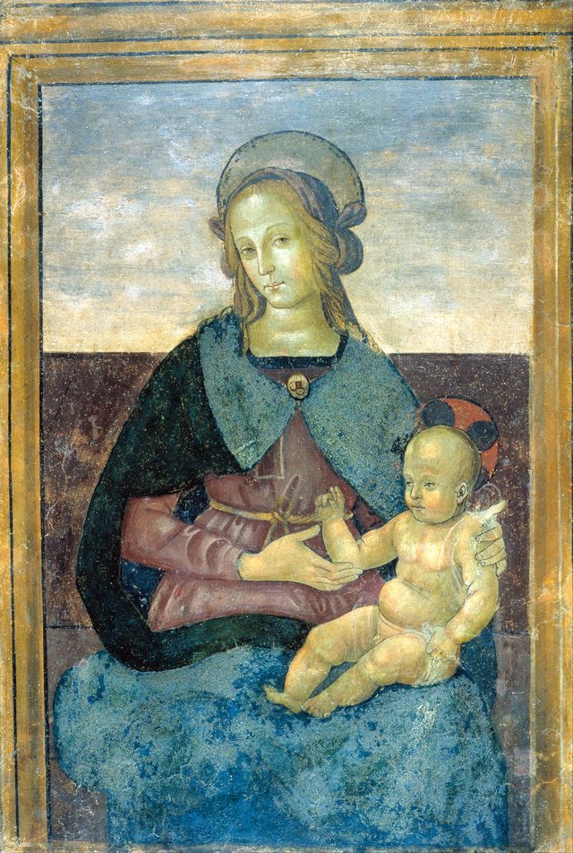 Virgin and Child by Pietro Perugino
