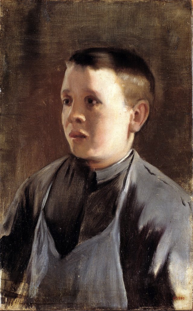 Portrait of a Boy by Santiago Rusiñol i Prats