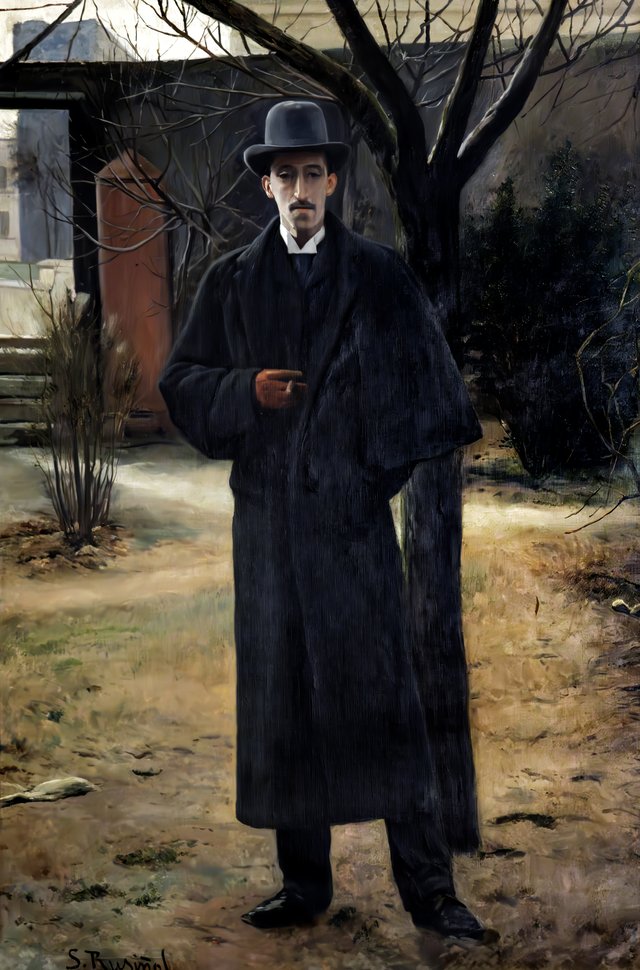 Portrait of Miquel Utrillo by Santiago Rusiñol i Prats