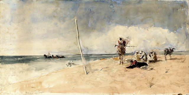 African Beach by Mariano Fortuny Marsal