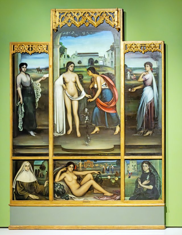 The Retable of Love by Julio Romero de Torres