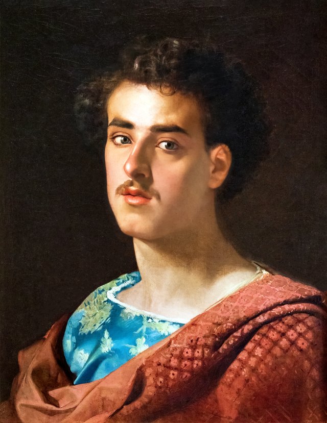 Self-portrait by Mariano Fortuny Marsal
