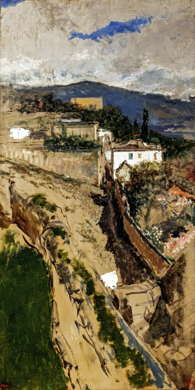 Granada Landscape by Mariano Fortuny Marsal
