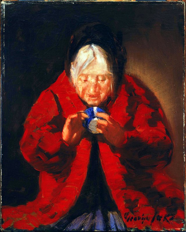 Telling Fortunes by George Luks