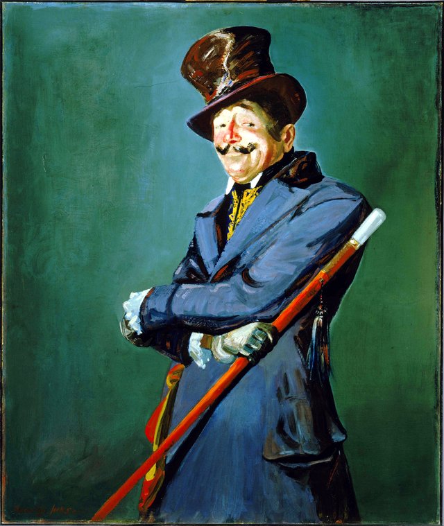 Otis Skinner as Col. Philippe Bridau by George Luks