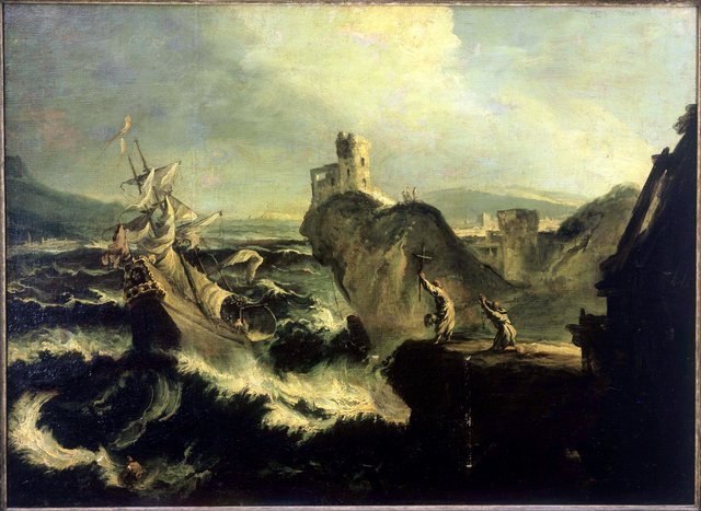 The Shipwreck by Alessandro Magnasco