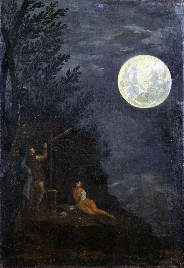 Astronomical Observations: the Moon by Donato Creti