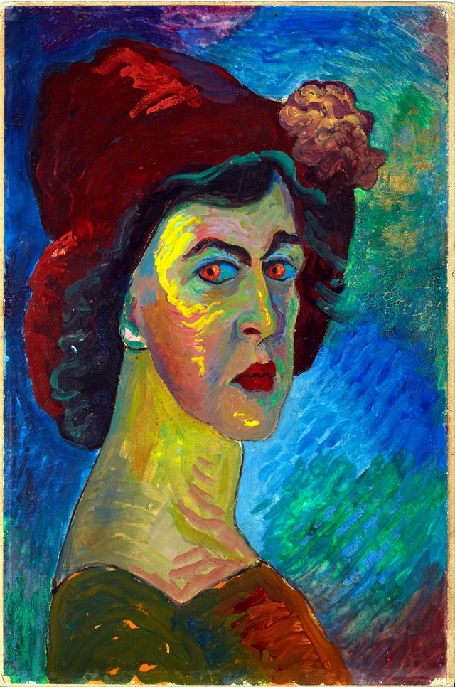 Selfportrait I by Marianne von Werefkin