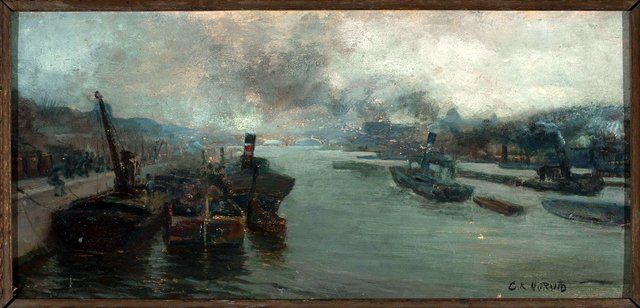 A river port. by Cyprian Norwid