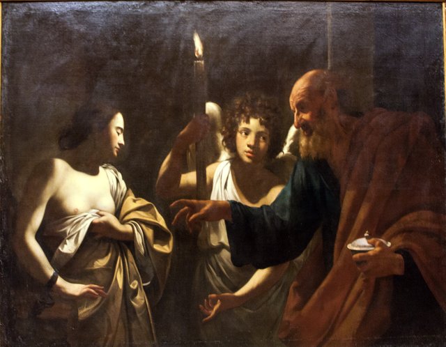 Saint Agatha's Vision of Saint Peter in Prison by Simon Vouet