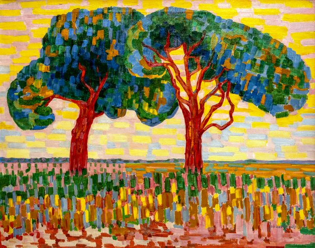 Two Trees by Jacoba van Heemskerck