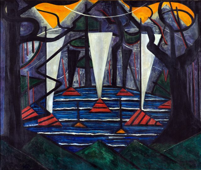 Composition no. 23 by Jacoba van Heemskerck