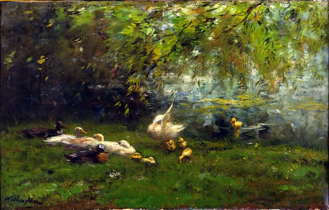 Duck heaven by Willem Maris
