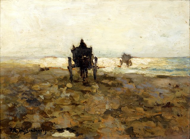 Shell cart by Johan Hendrik Weissenbruch