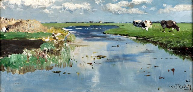 Meimaand te Noorden by Willem Roelofs