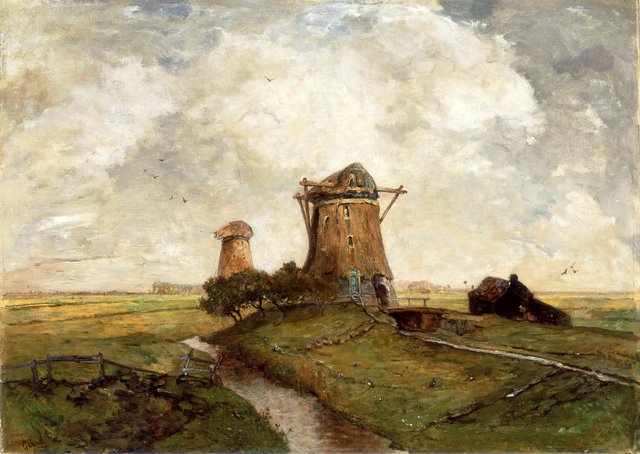 De twee invaliden by Paul Joseph Constantin Gabriël