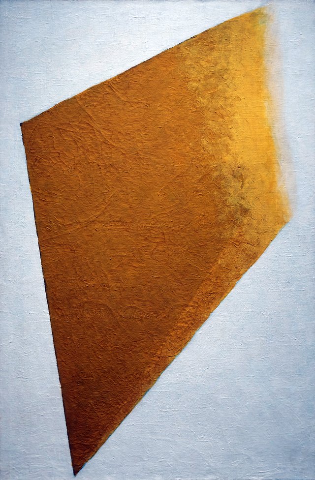 Yellow Plane in Dissolution by Kazimir Malevich