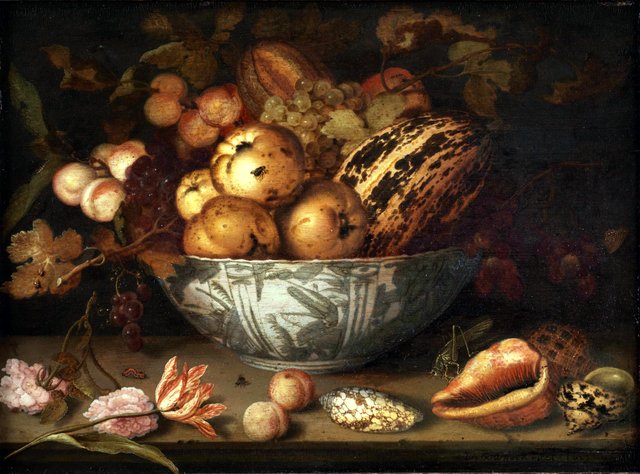 Still Life of Fruit by Balthasar van der Ast