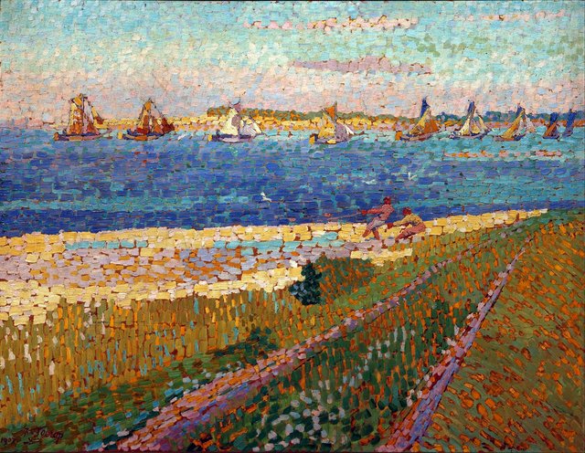 The Schelde near Veere by Jan Toorop