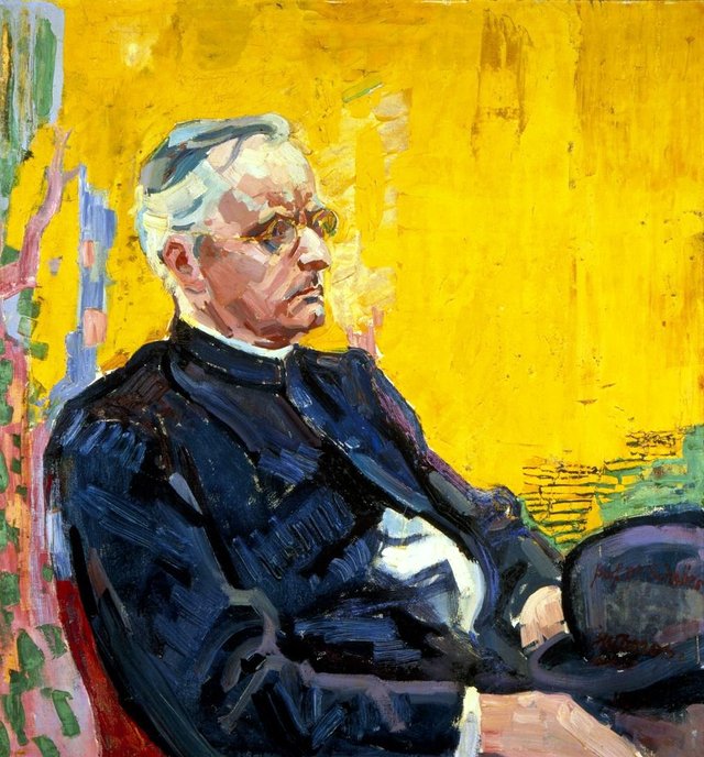 Portrait of Johann Heinrich Schrörs (1852-1928) by Jan Toorop
