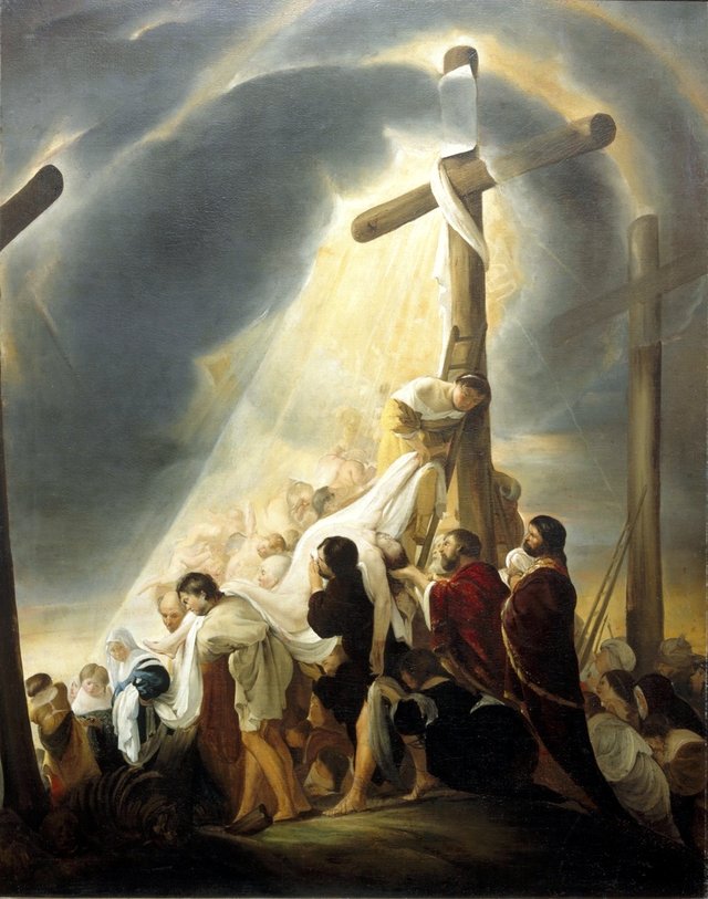 The descent from the Cross by Paulus Bor