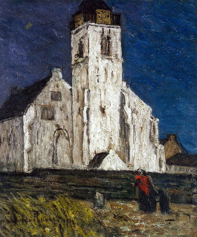 Church in Katwijk by Suze Robertson
