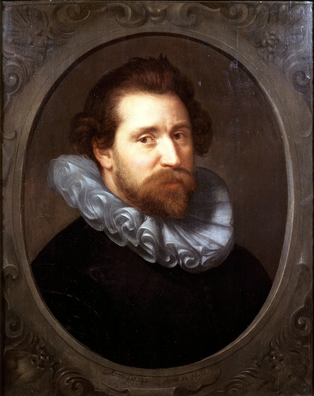 Portrait of Abraham Bloemaert (1566-1651) by Paulus Moreelse