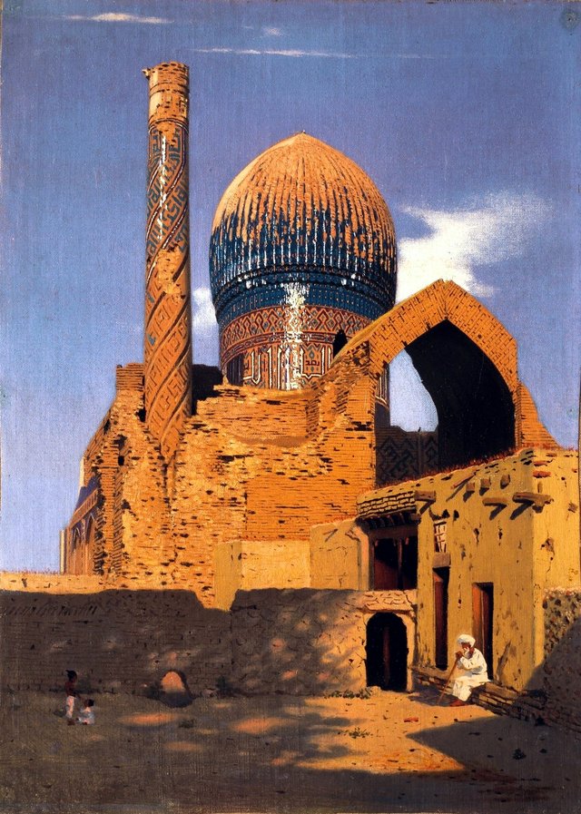 Gur Emir mausoleum. Samarkand by Vasily Vereshchagin