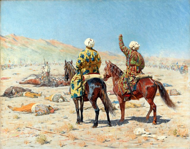 About war by Vasily Vereshchagin