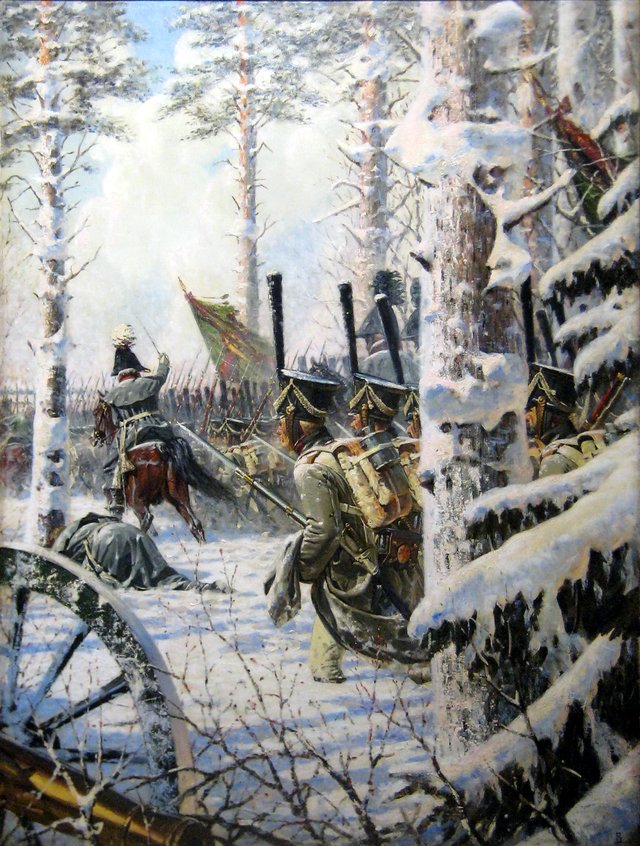 Fix Bayonets! Hooray! Hooray! by Vasily Vereshchagin