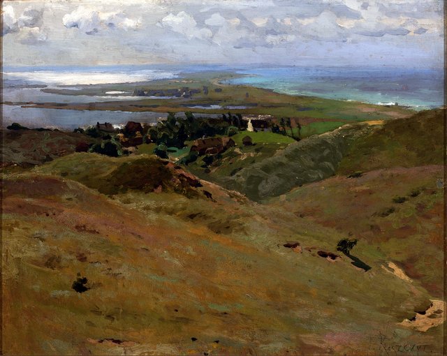 Landscape at Hiddensee by Ferdynand Ruszczyc