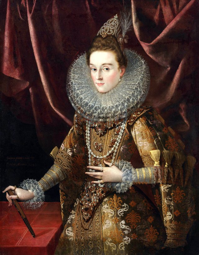 Isabella Clara Eugenia by Juan Pantoja de la Cruz by Juan Pantoja de la Cruz