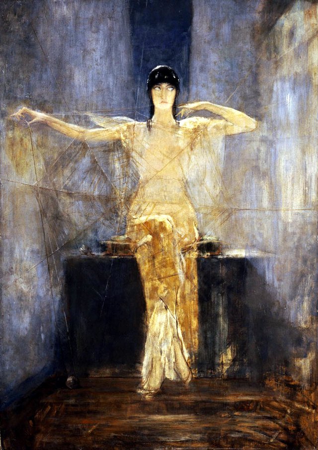 The Spider by Nikolaos Gyzis