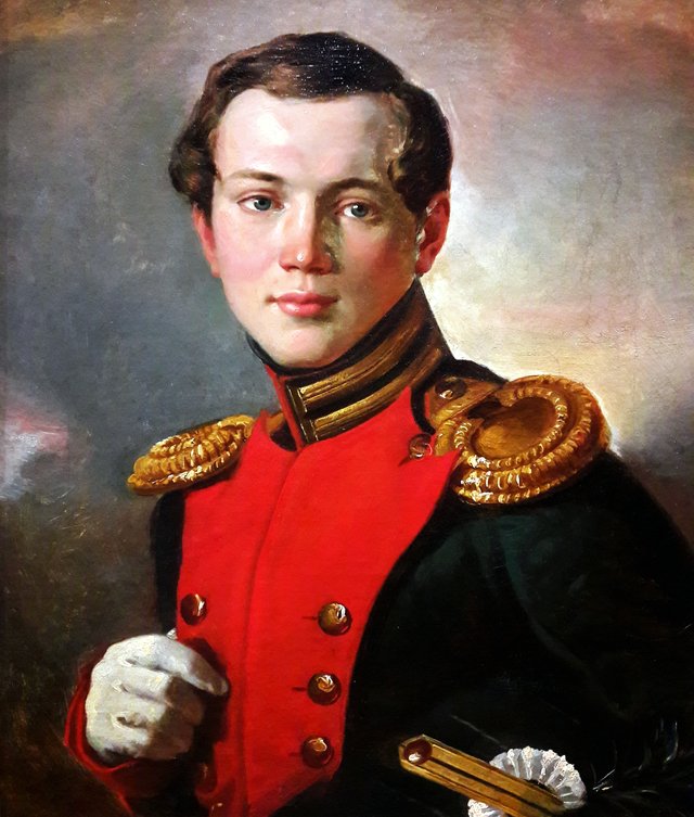 Portrait of Stanisław Chomiński (1804-1886). by Walenty Wańkowicz