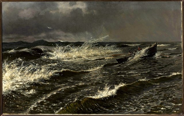 Baltic in Palanga. by Stanisław Witkiewicz