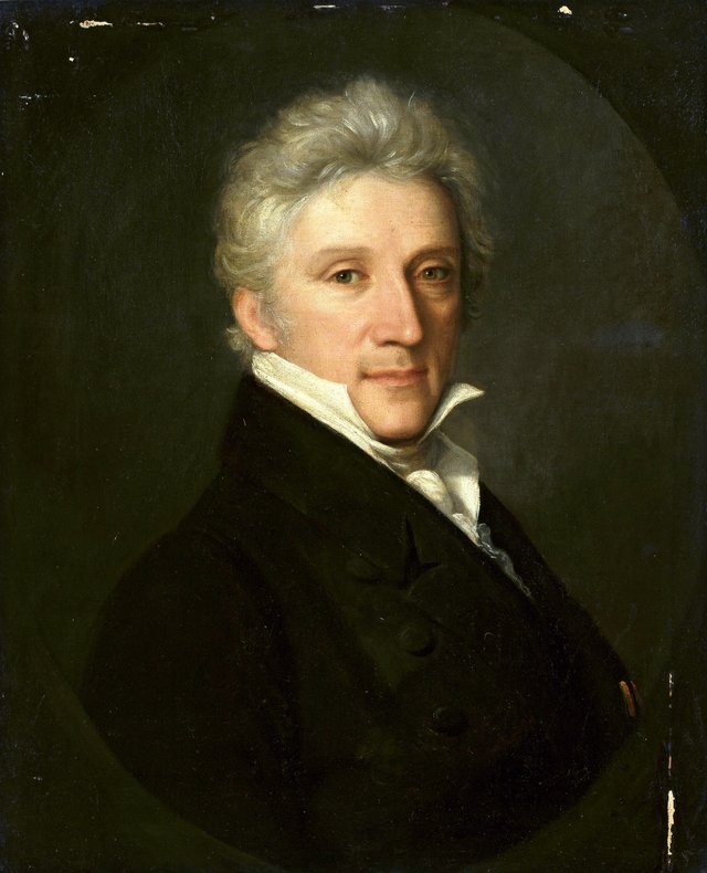 Portrait of Count Leopoldo Cicognara. by Natale Schiavoni