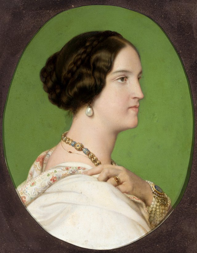 Portrait of Delfina Potocka (1807–1877) by Paul Delaroche