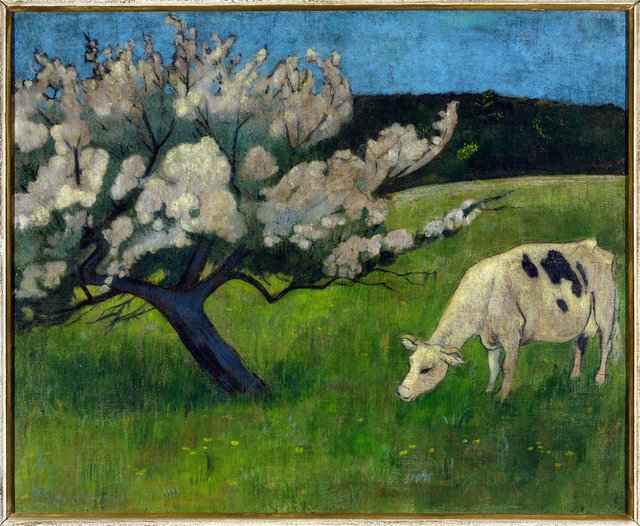 The White cow. by Paul Sérusier