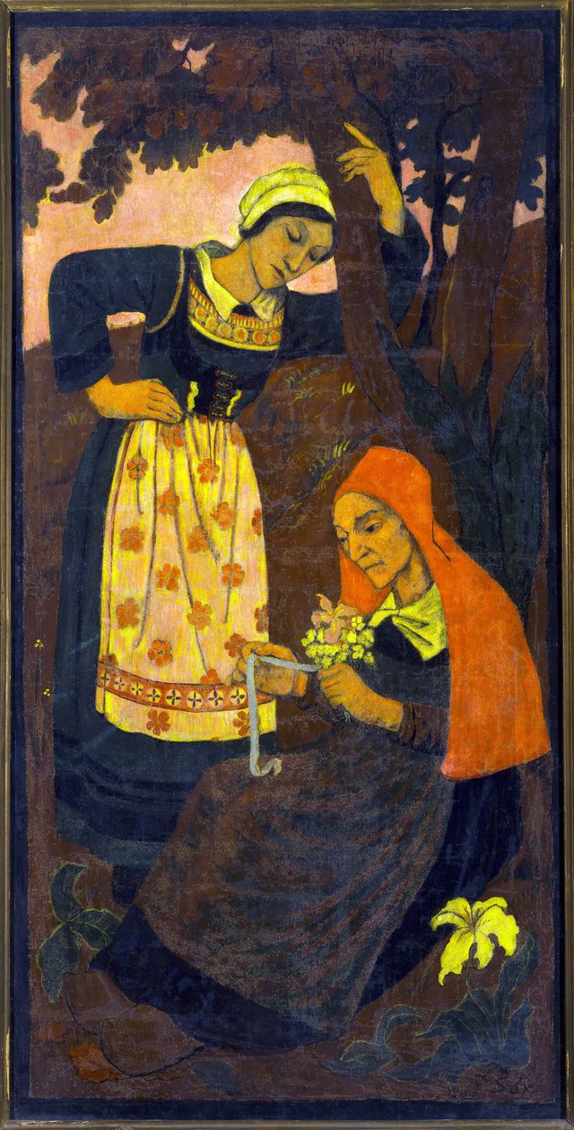 Naik-the bride (detail). by Paul Sérusier