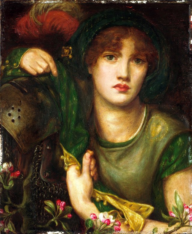 My Lady Greensleeves by Dante Gabriel Rossetti