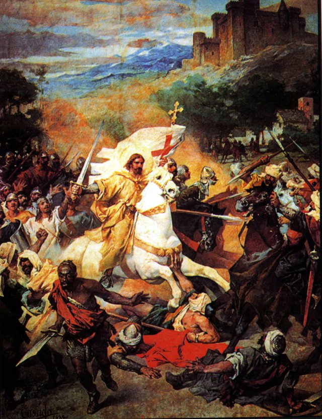 Saint James Moorslayer 19 c by José Casado del Alisal