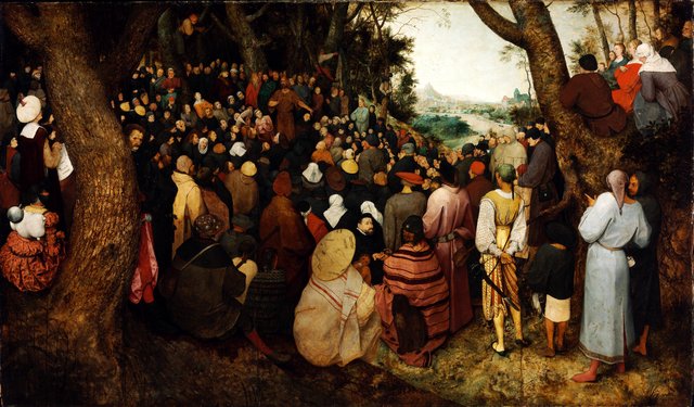 The Sermon of Saint John the Baptist by Pieter Brueghel the Elder