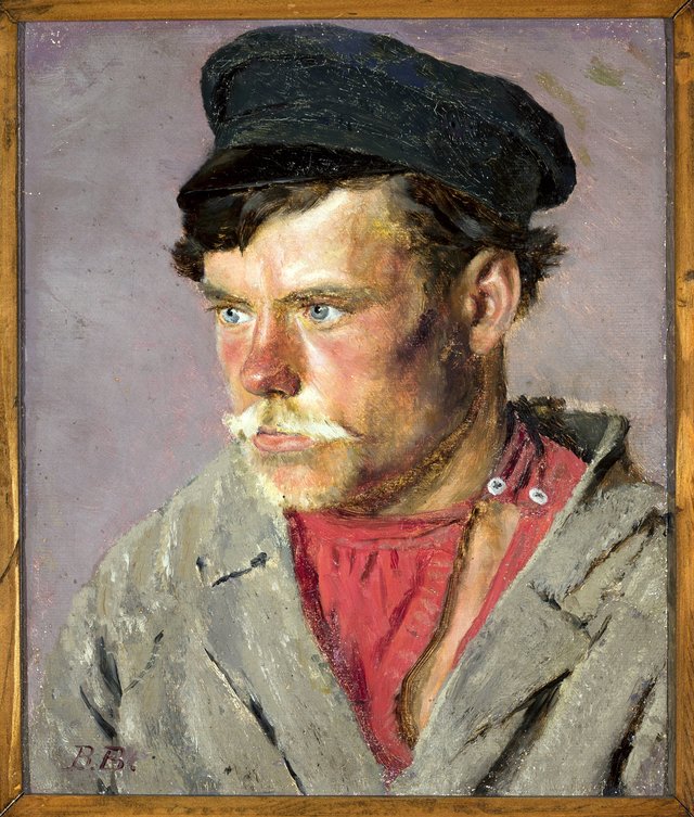 Portrait of a Peasant by Vasily Vereshchagin