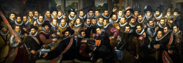 The St Adrian Civic Guard by Cornelis Engelsz.