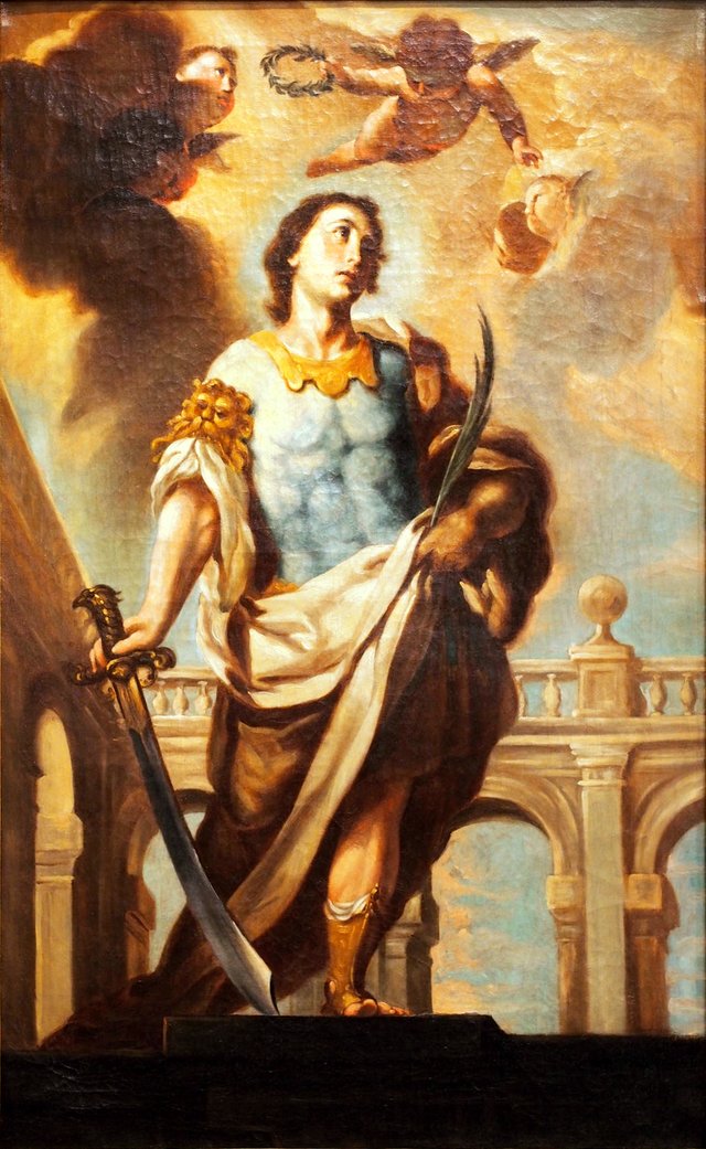 Saint Acisclus by Antonio Palomino