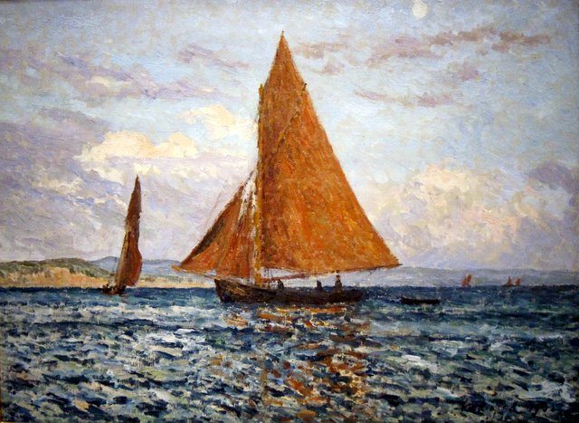 The Coast, Bay of Douarnenez, France by Maxime Maufra