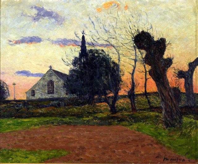 Sunset, Cadol by Maxime Maufra